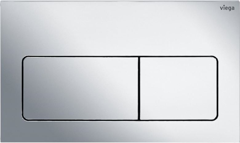 VIEGA PREVISTA VISIGN FOR LIFE 5 8601.1 ovládací tlačítko pro dvě splachování, plast, chrom 773717 Obrázek - fotka