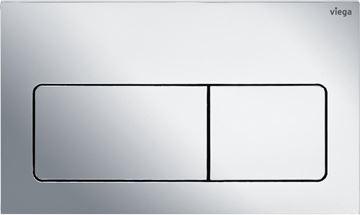 VIEGA PREVISTA VISIGN FOR LIFE 5 8601.1 ovládací tlačítko pro dvě splachování, plast, chrom 773717 Obrázek - fotka