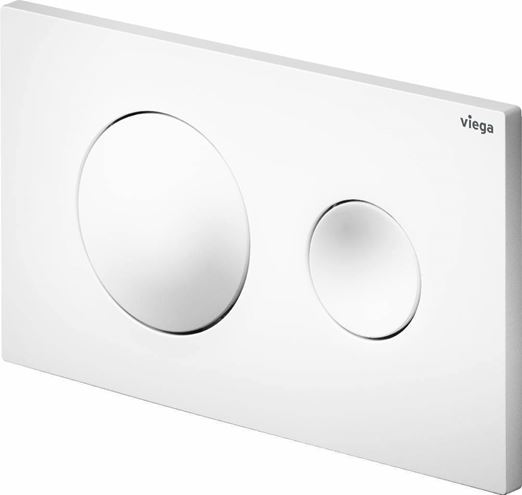 VIEGA PREVISTA VISIGN FOR STYLE 20 8610.1 ovládací tlačítko pro dvě splachování, plast, alpská bílá 773793 Obrázek - Hlavní obrázek