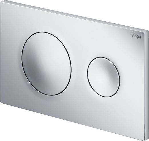 VIEGA PREVISTA VISIGN FOR STYLE 20 8610.1 ovládací tlačítko pro dvě splachování, plast, chrom 773779 Obrázek - Hlavní obrázek