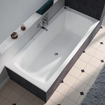 KALDEWEI CAYONO DUO 725 vana 180x80 cm, pro 2 osoby, bez nožiček, smaltovaná ocel 272500010001 Obrázek - fotka