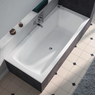 KALDEWEI CAYONO DUO 724 vana 170x75 cm, pro 2 osoby, bez nožiček, smaltovaná ocel 272400010001 Obrázek - fotka