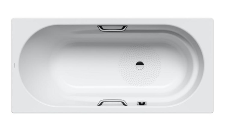 KALDEWEI VAIO STAR 961 vana 170x80 cm, bez nožiček, s otvory pro madla, smaltovaná ocel, antislip 234130000001 Obrázek - Hlavní obrázek