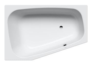 KALDEWEI PLAZA DUO 190 rohová vana 180x120 cm, pro 2 osoby, bez nožiček, smaltovaná ocel