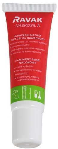 RAVAK profesionální mazivo 30ml bezbarvé, voděodolné  X01104 Obrázek - Hlavní obrázek