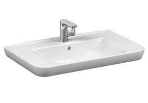 VITRA SENTO umyvadlo 78 cm, s otvorem pro baterii, s přepadem, VitrAhygiene