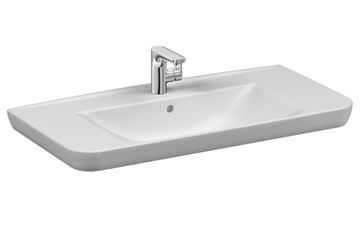 VITRA SENTO umyvadlo 98 cm, s otvorem pro baterii a přepadem, VitrAhygiene