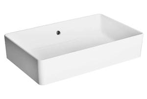 VITRA NUO umyvadlo na desku 60 cm, s přepadem, broušené