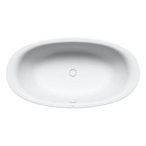 KALDEWEI ELLIPSO DUO OVAL 232 vana 190x100 cm, pro 2 osoby, bez nožiček, smaltovaná ocel, Perl-Effekt