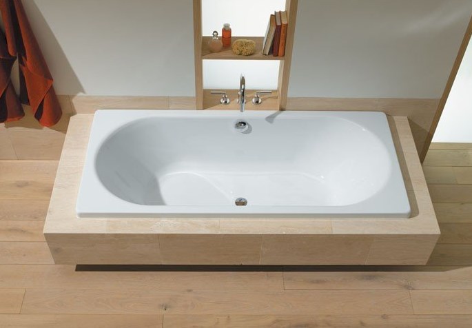KALDEWEI CLASSIC DUO 105 vana 170x70 cm, pro 2 osoby, bez nožiček, smaltovaná ocel, Perl-Effekt 290500013001 Obrázek - fotka