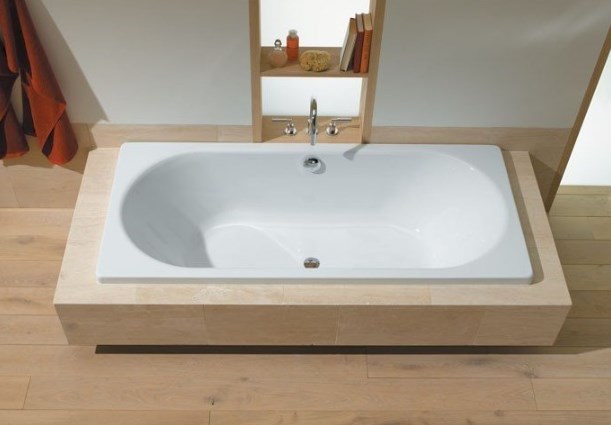 KALDEWEI CLASSIC DUO 110 vana 180x80 cm, pro 2 osoby, bez nožiček, smaltovaná ocel 291000010001 Obrázek - fotka
