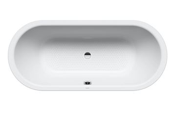 KALDEWEI CLASSIC DUO OVAL 111 vana 180x80 cm, pro 2 osoby, bez nožiček, smaltovaná ocel, antislip, Perl-Effekt