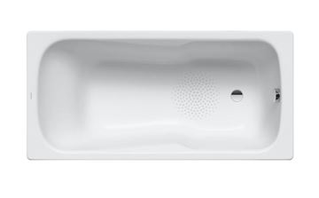 KALDEWEI DYNA SET 626 vana 160x70 cm, bez nožiček, smaltovaná ocel, antislip, Perl-Effekt