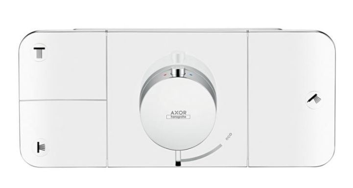 AXOR ONE podomítková termostatická baterie, pro 3 spotřebiče, chrom 45713000 Obrázek - fotka