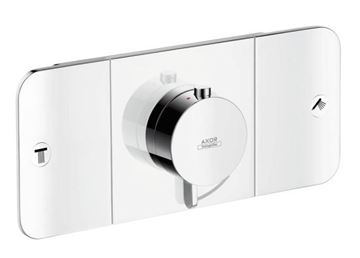 AXOR ONE podomítková termostatická baterie, pro 2 spotřebiče, chrom