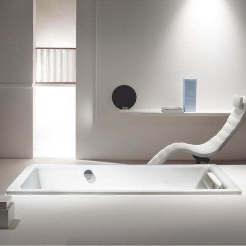 KALDEWEI PURO 657 vana 180x80 cm, bez nožiček, smaltovaná ocel, antislip, Perl-Effekt 256730003001 Obrázek - fotka