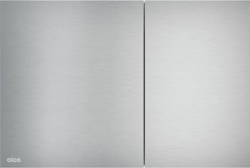 ALCA FLAT AIR ovládací tlačítko pro dvě splachování, Anti-fingerprint, eloxovaný hliník, matný alunox