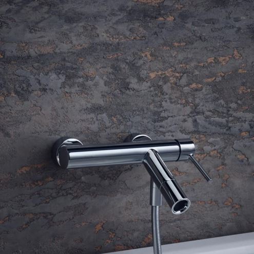 AXOR STARCK vanová nástěnná baterie, s přepínačem, chrom 10411000 Obrázek - fotka