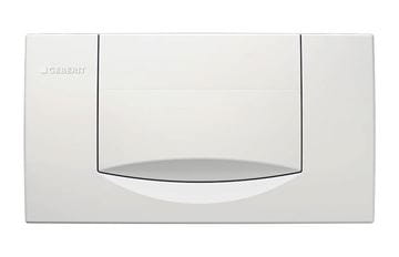 GEBERIT 200F ovládací tlačítko splachování, Start/Stop, plast, bílá