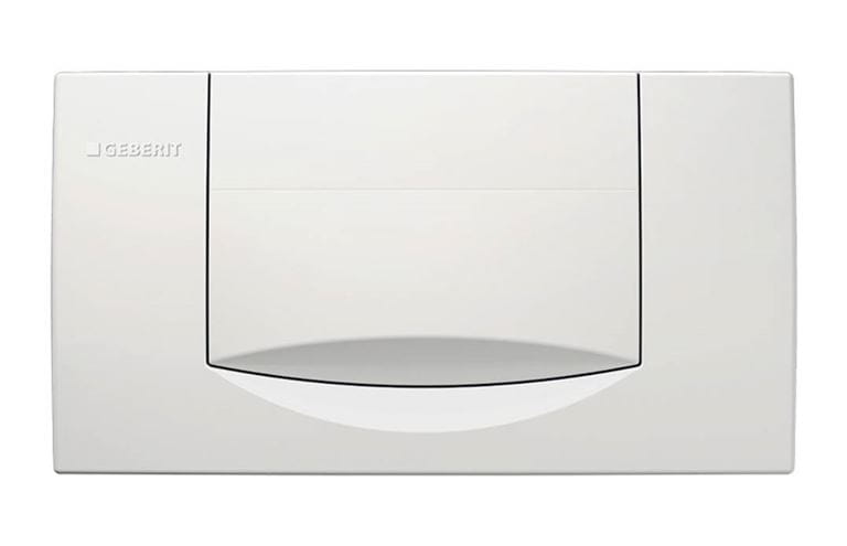 GEBERIT 200F ovládací tlačítko splachování, Start/Stop, plast, bílá 115.222.11.1 Obrázek - Hlavní obrázek