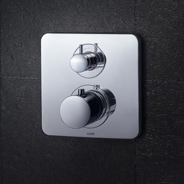 AXOR CITTERIO M podomítková termostatická baterie, pro 2 spotřebiče, chrom 34725000 Obrázek - fotka