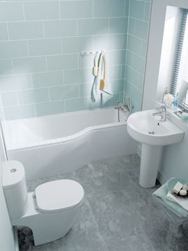 IDEAL STANDARD CONNECT BLUE vanová nástěnná baterie, s přepínačem, chrom B9921AA Obrázek - fotka