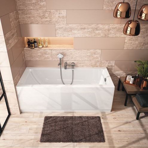 IDEAL STANDARD TONIC II vanová nástěnná baterie, s přepínačem, chrom A6338AA Obrázek - fotka