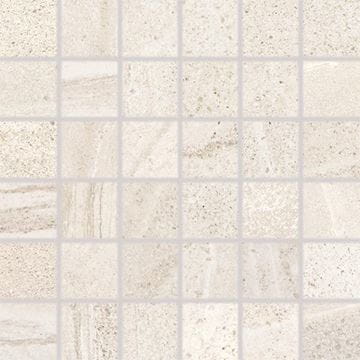 RAKO RANDOM mozaika 30x30(5x5) cm, lepená na síti, mat, světle béžová