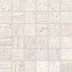 RAKO RANDOM mozaika 30x30(5x5) cm, lepená na síti, mat, světle béžová