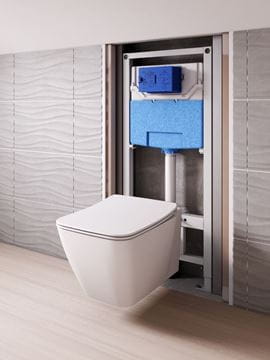IDEAL STANDARD PROSYS montážní prvek pro WC 120 cm, se splachovací nádržkou R009467 Obrázek - fotka