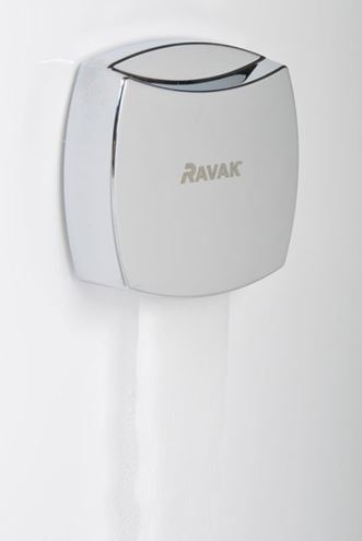 RAVAK vanový sifon 57 cm, s napouštěním přepadem, bovden, chrom X01438 Obrázek - fotka