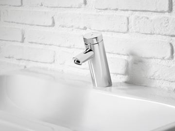 SCHELL PURIS SC umyvadlová stojánková baterie, samouzavírací, chrom 021250699 Obrázek - fotka