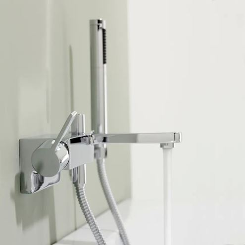 DORNBRACHT LULU vanová nástěnná baterie, s přepínačem, chrom 33 200 710-00 Obrázek - fotka