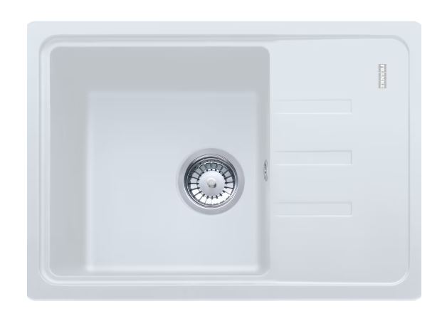 FRANKE MALTA BSG 611-62 fragranitový dřez 620x435 mm, otočný, odkapávač, bílá led 114.0440.889 Obrázek - Hlavní obrázek