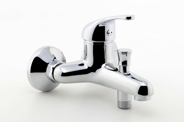 NOVASERVIS TITANIA IRIS vanová nástěnná baterie, s přepínačem, chrom 92024/1,0 Obrázek - fotka