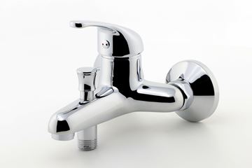 NOVASERVIS TITANIA IRIS vanová nástěnná baterie, s přepínačem, chrom 92024/1,0 Obrázek - fotka