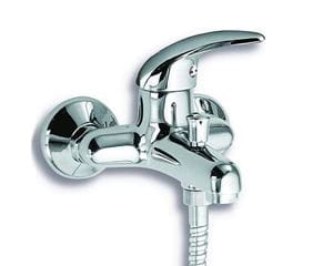 NOVASERVIS METALIA 55 vanová nástěnná baterie, s přepínačem, chrom