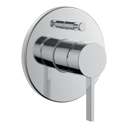 KARTELL BY LAUFEN vanová podomítková baterie, s přepínačem, chrom H3213360040001 Obrázek - Hlavní obrázek