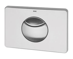 KWC AQUA555 ovládací tlačítko pro dvě splachování, ocel, nerez
