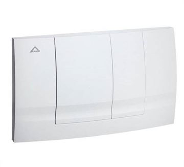 ALIAXIS FRIABLOC modernizační set, včetně ovládacího tlačítka F102 pro dvě splachování, plast, bílá 330801 Obrázek - fotka