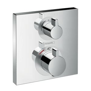 HANSGROHE ECOSTAT SQUARE podomítková termostatická baterie, chrom