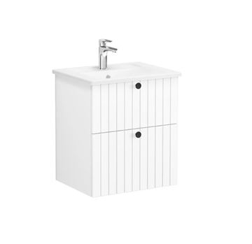 VITRA ROOT GROOVE skříňka s umyvadlem 60x47x67 cm, 2 zásuvky, matná bílá