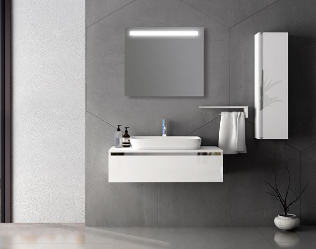AMIRRO LUNA LED zrcadlo 80x70 cm, s osvětlením 902-012 Obrázek - fotka