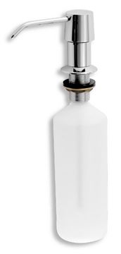 NOVASERVIS dávkovač prostředku na mytí nádobí 500 ml, plast, chrom