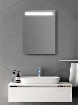 AMIRRO LUNA LED zrcadlo 60x70 cm, s osvětlením 902-005 Obrázek - fotka
