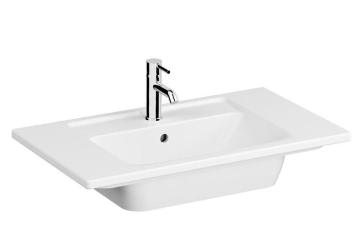 VITRA ROOT GROOVE skříňka s umyvadlem 80x47x67 cm, 2 zásuvky, matná zelená 69432 Obrázek - fotka