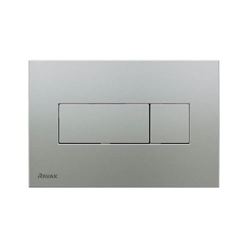 RAVAK UNI ovládací tlačítko pro dvě splachování, plast, satin X01456 Obrázek - Hlavní obrázek