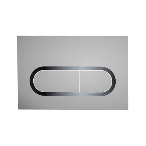 RAVAK CHROME ovládací tlačítko pro dvě splachování, kov, satin X01454 Obrázek - Hlavní obrázek