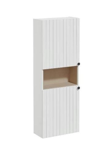 VITRA ROOT GROOVE vysoká skříňka 57x27x155 cm, 1 police, 2 dvířka, matná bílá 69107 Obrázek - Hlavní obrázek