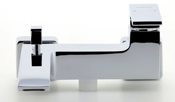 NOVASERVIS EDGE vanová nástěnná baterie, s přepínačem, chrom 36020/1,0 Obrázek - fotka